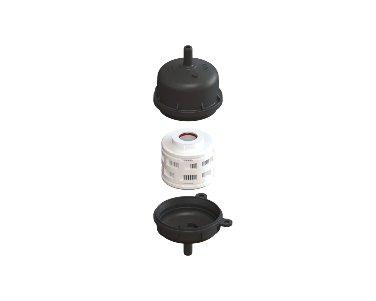 Illustration d'un filtre CLARITY Safe X3 montrant sa structure interne